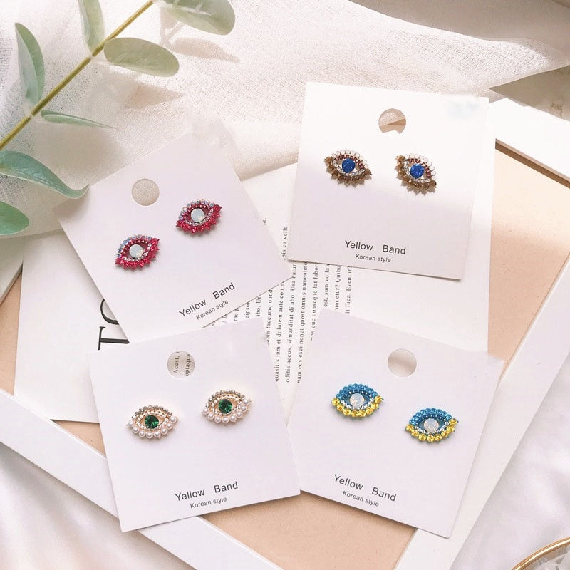 Eye Stud Earrings