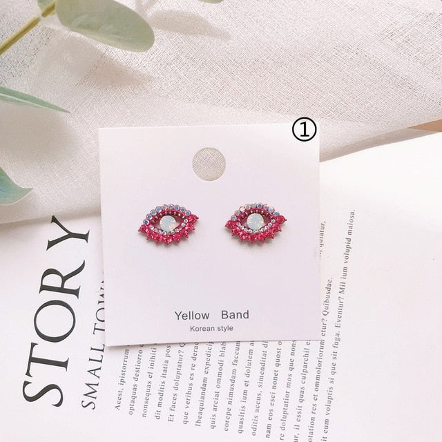 Eye Stud Earrings
