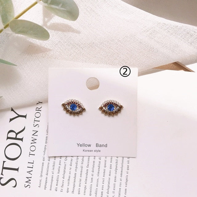 Eye Stud Earrings