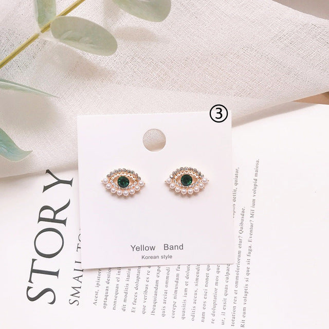Eye Stud Earrings