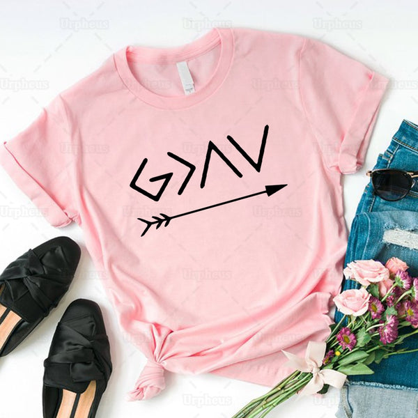 Highs & Lows Unisex Tee - Rose