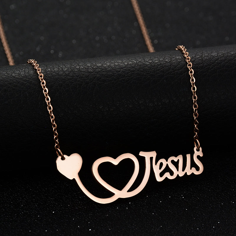 Love Jesus Necklace