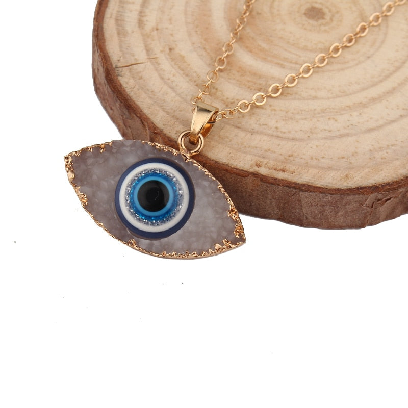 Symbolic Evil Eye Pendant