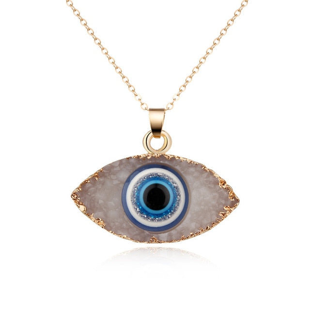 Symbolic Evil Eye Pendant