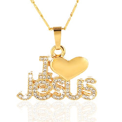 I love Jesus Necklace