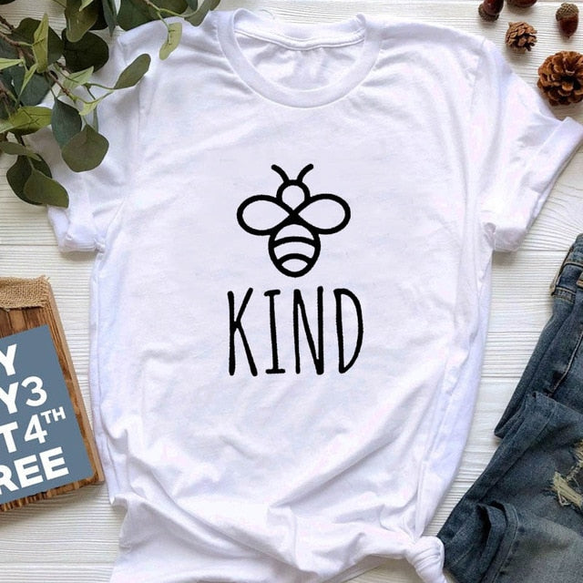 Be Kind Women Tee - White